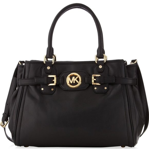 Michael Kors Black Hudson Large Tote Bag 👜 - Picture 3 of 3